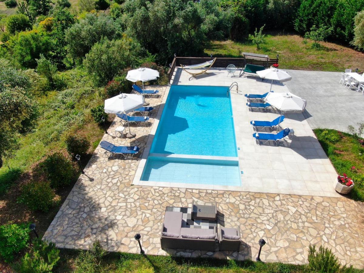 Villa Jazz Rock With Large Private Pool Gouvia Exterior foto